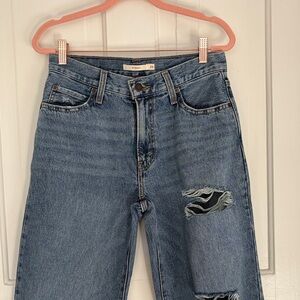 Levi’s 94 Baggy Ripped Jeans
